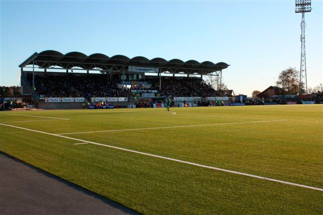Sarpsborg Stadion Hovedtribuner